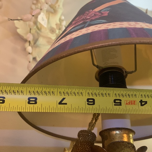 RARE Mackenzie Child’s medium sized floral lampshade EUC - Picture 7 of 10
